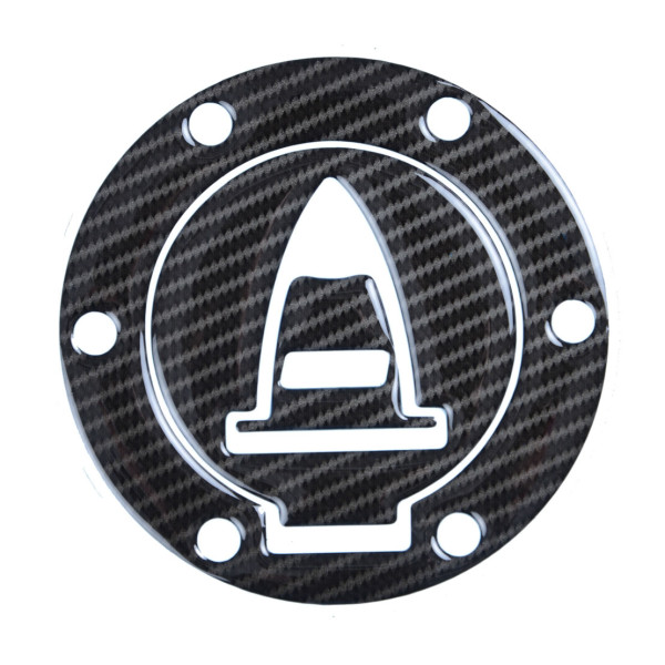 Red Dynamic Red Dynamic Carbon Fibre Fuel Cap Protector for Ducati Multistrada models